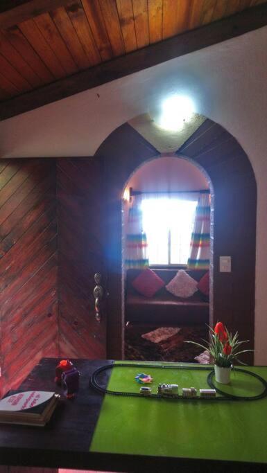 Cabana Con Banera Y Chimeneas En Puesta De Sol El Pacifico Exterior foto